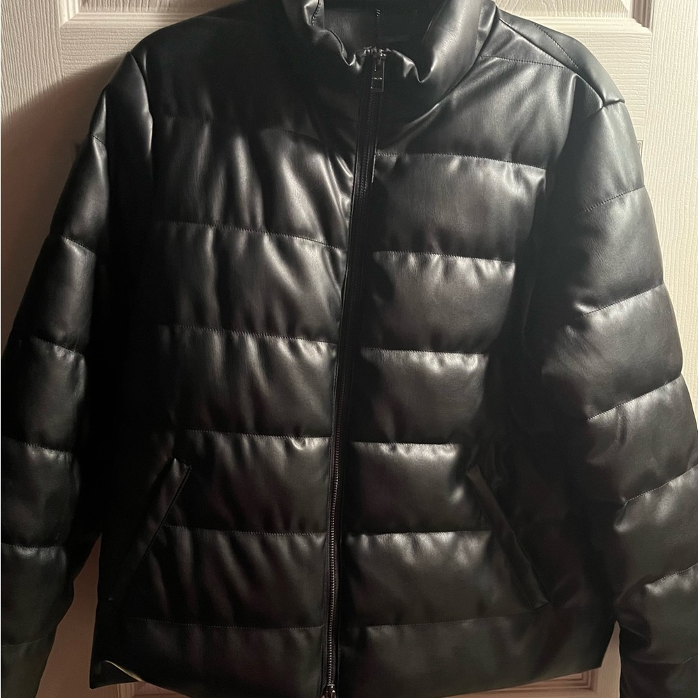 Ladies Black Puffer Jacket